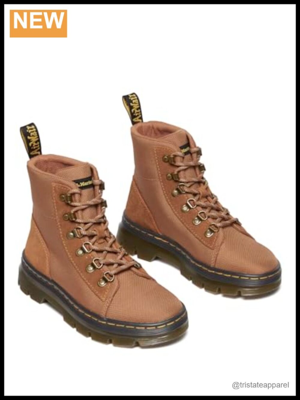 Women's Combat Boots Lace Up Ankle Boots Suede Leather
